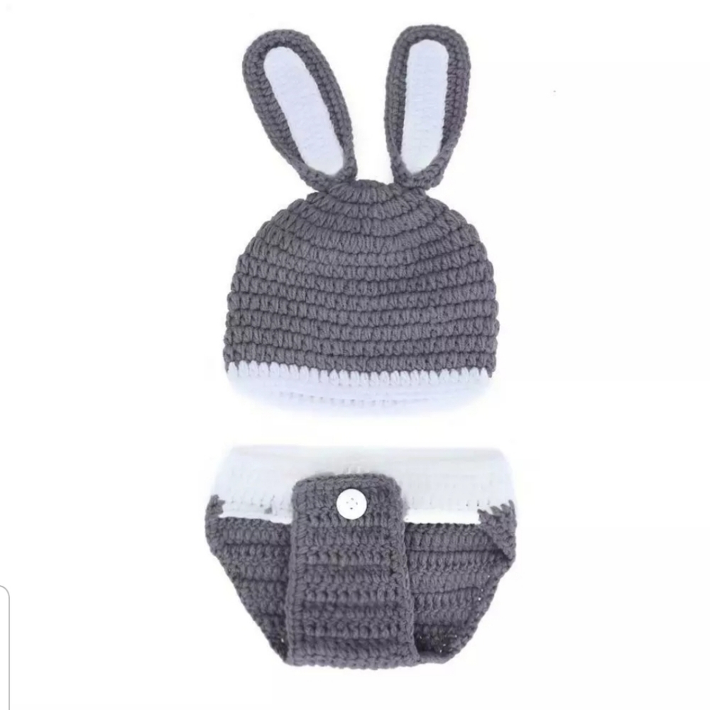 Newborn photography Costume / Outfit Bunny - Picture 2 of 2